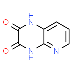 ChemSpider 2D Image | pyrido[2,3-b]pyrazine-2,3-diol | C7H5N3O2