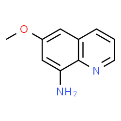 ChemSpider 2D Image | 6-Methoxy-8-quinolinamine | C10H10N2O