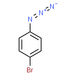 ChemSpider 2D Image | 4-Bromophenyl azide | C6H4BrN3