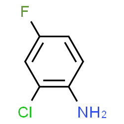 ChemSpider 2D Image | 2-Chloro-4-fluoroaniline | C6H5ClFN