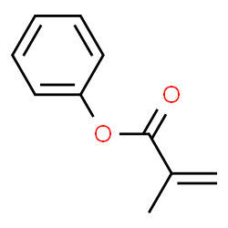 ChemSpider 2D Image | Phenyl methacrylate | C10H10O2