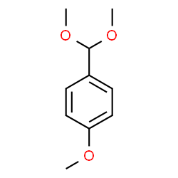 ChemSpider 2D Image | p-(dimethoxymethyl)anisole | C10H14O3