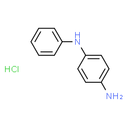 ChemSpider 2D Image | 4-Aminodiphenylamine hydrochloride | C12H13ClN2