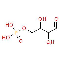 ChemSpider 2D Image | ERYTHROSE 4-PHOSPHATE, D- | C4H9O7P