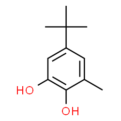 ChemSpider 2D Image | 5-tert-butyl-3-methylbenzene-1,2-diol | C11H16O2