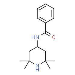ChemSpider 2D Image | N-(2,2,6,6-Tetramethyl-4-piperidinyl)benzamide | C16H24N2O