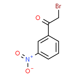 ChemSpider 2D Image | 3-Nitrophenacyl Bromide | C8H6BrNO3