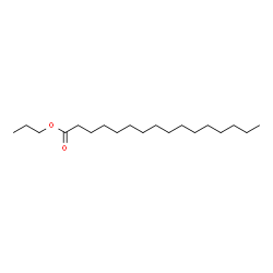 ChemSpider 2D Image | Propyl palmitate | C19H38O2