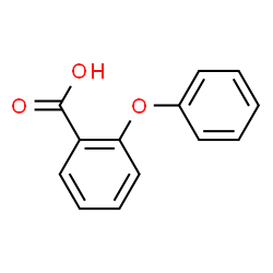 ChemSpider 2D Image | 2-Phenoxybenzoic acid | C13H10O3