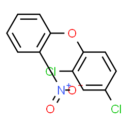 ChemSpider 2D Image | 2,4-Dichloro-1-(2-nitrophenoxy)benzene | C12H7Cl2NO3