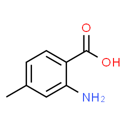 ChemSpider 2D Image | 2-Amino-4-methylbenzoic acid | C8H9NO2