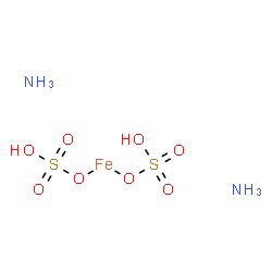 ChemSpider 2D Image | Ammonium iron(II) sulfate | H8FeN2O8S2