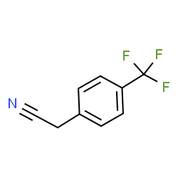 ChemSpider 2D Image | 4-(Trifluoromethyl)benzyl cyanide | C9H6F3N