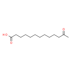 ChemSpider 2D Image | 12-Oxotridecanoic acid | C13H24O3