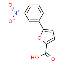 ChemSpider 2D Image | 5-(3-Nitrophenyl)-2-furoic acid | C11H7NO5