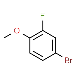 ChemSpider 2D Image | 4-Bromo-2-fluoroanisole | C7H6BrFO