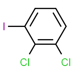 ChemSpider 2D Image | 1,2-Dichloro-3-iodobenzene | C6H3Cl2I
