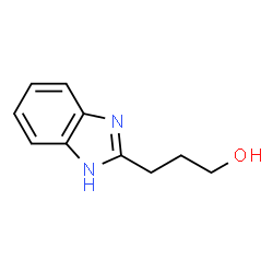 ChemSpider 2D Image | 2-(3-Hydroxypropyl)benzimidazole | C10H12N2O