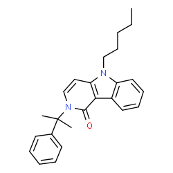 ChemSpider 2D Image | CUMYL-PeGACLONE | C25H28N2O