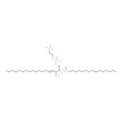 ChemSpider 2D Image | C16 Sphingomyelin-13C (d18:1/16:0-13C) | C3813CH79N2O6P
