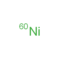 ChemSpider 2D Image | (~60~Ni)Nickel | 60Ni