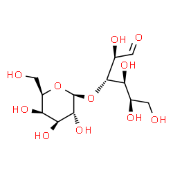 ChemSpider 2D Image | 3-O-beta-D-Galactopyranosyl-D-galactose | C12H22O11