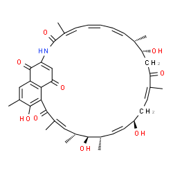 ChemSpider 2D Image | (7Z,9R,10R,11S,12Z,14R,16Z,20R,21S,22Z,24Z,26Z)-4,10,14,20-Tetrahydroxy-3,7,9,11,17,21,27-heptamethyl-29-azatricyclo[28.3.1.0~5,33~]tetratriaconta-1(33),2,4,7,12,16,22,24,26,30-decaene-6,18,28,32,34-p
entone | C40H47NO9