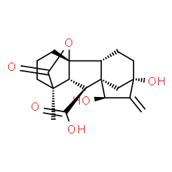 ChemSpider 2D Image | Gibberellin A67 | C19H24O6