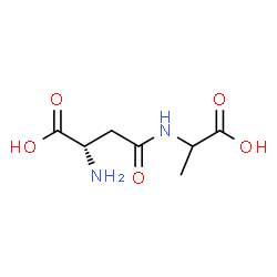 ChemSpider 2D Image | L-beta-Aspartylalanine | C7H12N2O5