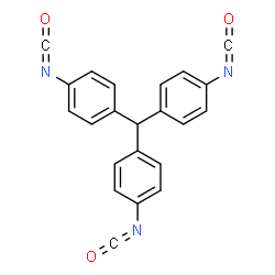 ChemSpider 2D Image | triphenylmethanetriisocyanate | C22H13N3O3