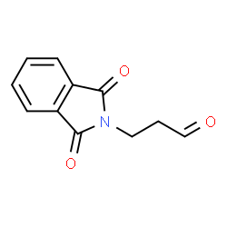 ChemSpider 2D Image | 3-(1,3-Dioxo-1,3-dihydro-2H-isoindol-2-yl)propanal | C11H9NO3
