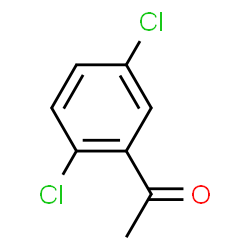 ChemSpider 2D Image | 2',5'-Dichloroacetophenone | C8H6Cl2O