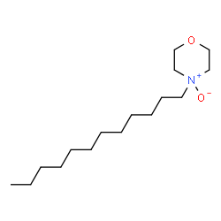 ChemSpider 2D Image | 4-Dodecylmorpholine 4-oxide | C16H33NO2
