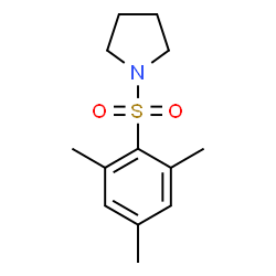 ChemSpider 2D Image | 1-(Mesitylsulfonyl)pyrrolidine | C13H19NO2S