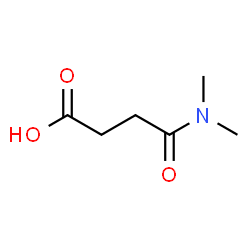 ChemSpider 2D Image | NN-Dimethylsuccinamic Acid | C6H11NO3
