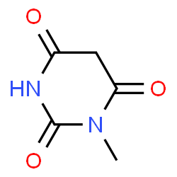 ChemSpider 2D Image | N-METHYLBARBITURIC ACID | C5H6N2O3
