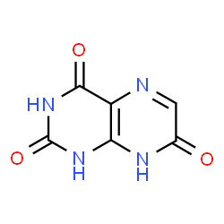 ChemSpider 2D Image | 7-Hydroxylumazine | C6H4N4O3