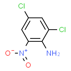 ChemSpider 2D Image | 2,4-Dichloro-6-nitroaniline | C6H4Cl2N2O2