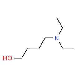 ChemSpider 2D Image | 4-(Diethylamino)-1-butanol | C8H19NO