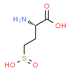 ChemSpider 2D Image | L-HOMOCYSTEINESULFINIC ACID | C4H9NO4S