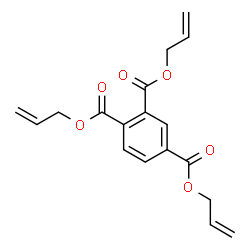 ChemSpider 2D Image | triallyl trimellitate | C18H18O6