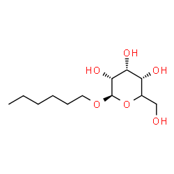 ChemSpider 2D Image | Hexyl (5xi)-beta-D-ribo-hexopyranoside | C12H24O6
