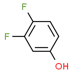 ChemSpider 2D Image | 3,4-Difluorophenol | C6H4F2O