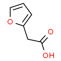 ChemSpider 2D Image | 2-Furylacetic acid | C6H6O3