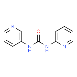 ChemSpider 2D Image | 1-(2-Pyridinyl)-3-(3-pyridinyl)urea | C11H10N4O