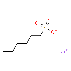 ChemSpider 2D Image | Sodium hexanesulfonate | C6H13NaO3S