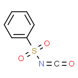 ChemSpider 2D Image | Benzenesulfonyl isocyanate | C7H5NO3S