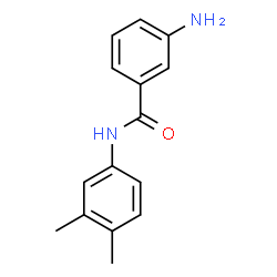 ChemSpider 2D Image | 3-Amino-N-(3,4-dimethylphenyl)benzamide | C15H16N2O