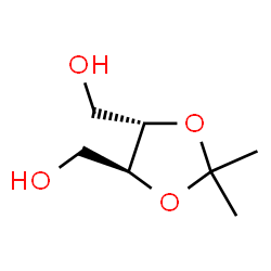 ChemSpider 2D Image | 2,3-O-isopropylidene-L-threitol | C7H14O4
