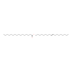 ChemSpider 2D Image | 9-Octadecen-1-yl palmitate | C34H66O2